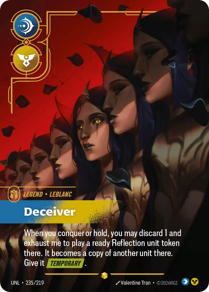 Deceiver · Unleashed