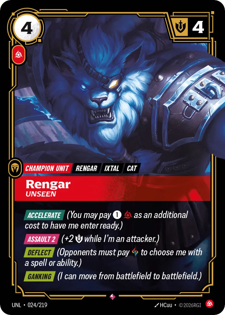 Rengar, Unseen · Unleashed