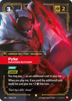 Pyke, Dockside Butcher