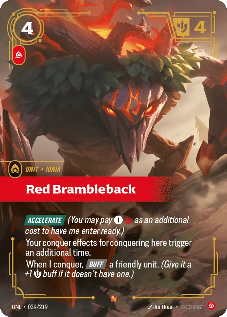 Red Brambleback · Unleashed
