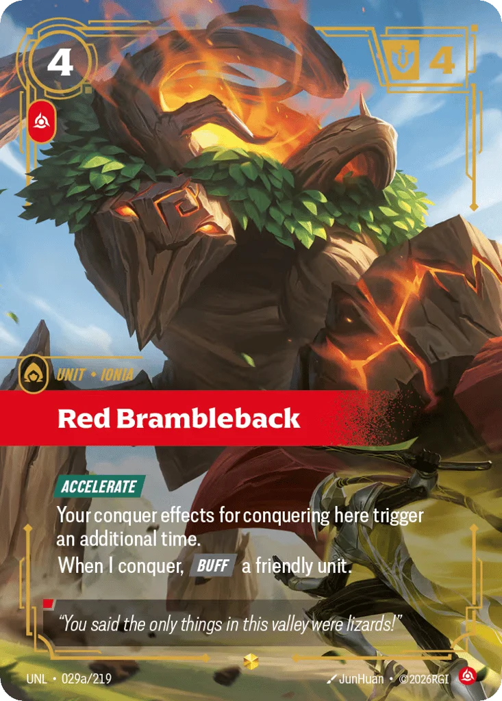 Red Brambleback · Unleashed