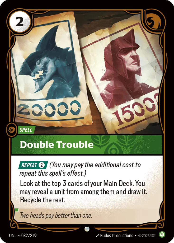 Double Trouble · Unleashed