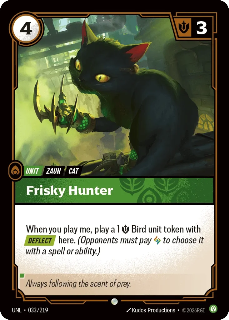Frisky Hunter · Unleashed