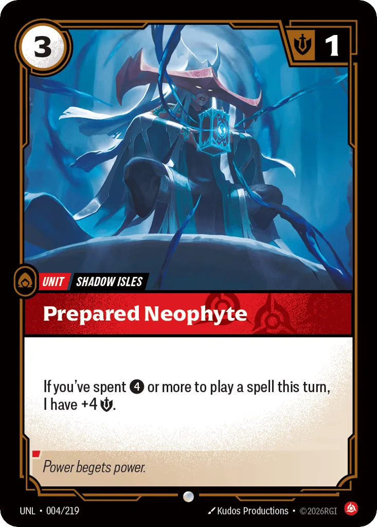 Prepared Neophyte · Unleashed