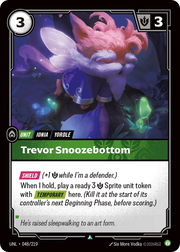 Trevor Snoozebottom · Unleashed