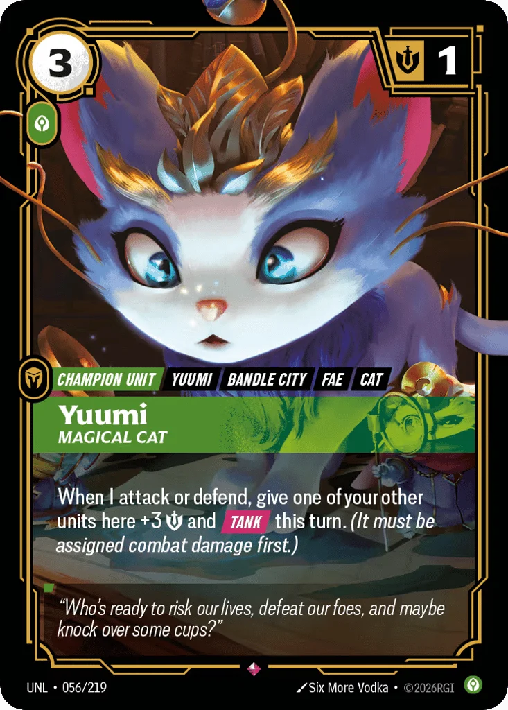 Yuumi, Magical Cat · Unleashed