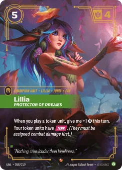 Lillia, Protector Of Dreams