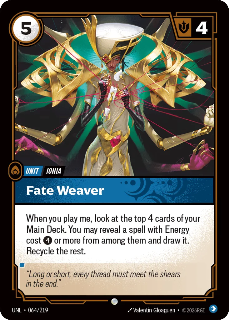Fate Weaver · Unleashed