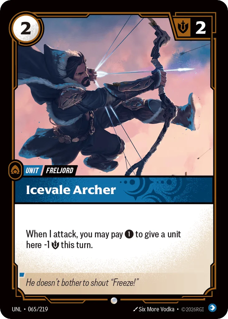 Icevale Archer · Unleashed