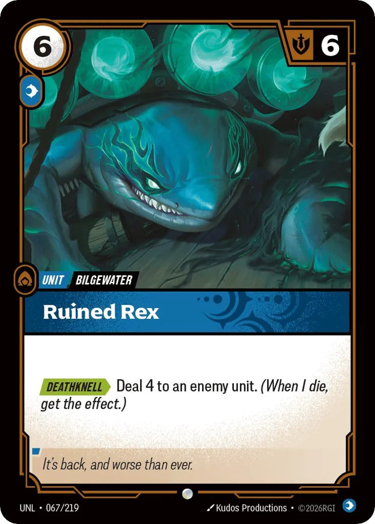 Ruined Rex · Unleashed