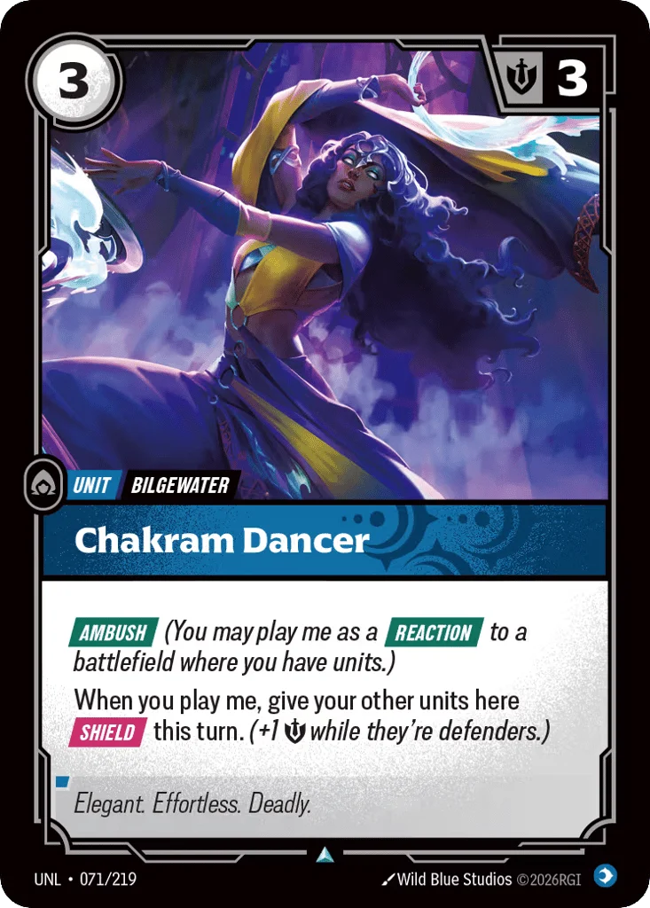 Chakram Dancer · Unleashed