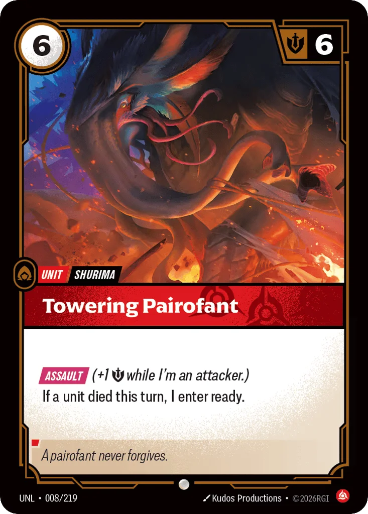 Towering Pairofant · Unleashed