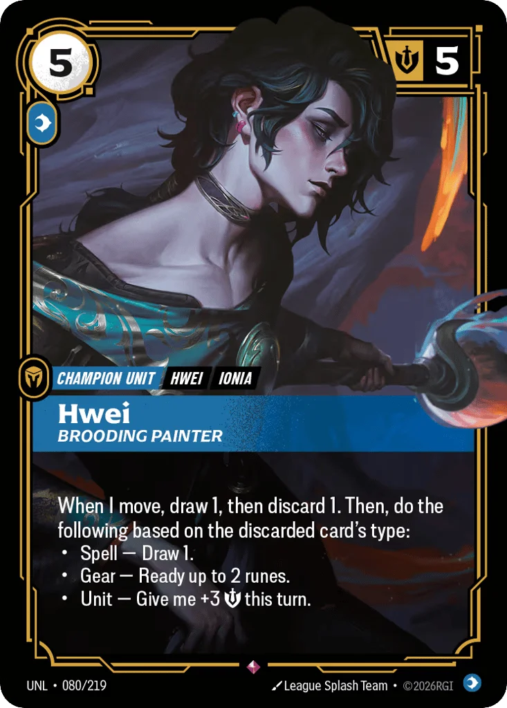 Hwei, Brooding Painter · Unleashed