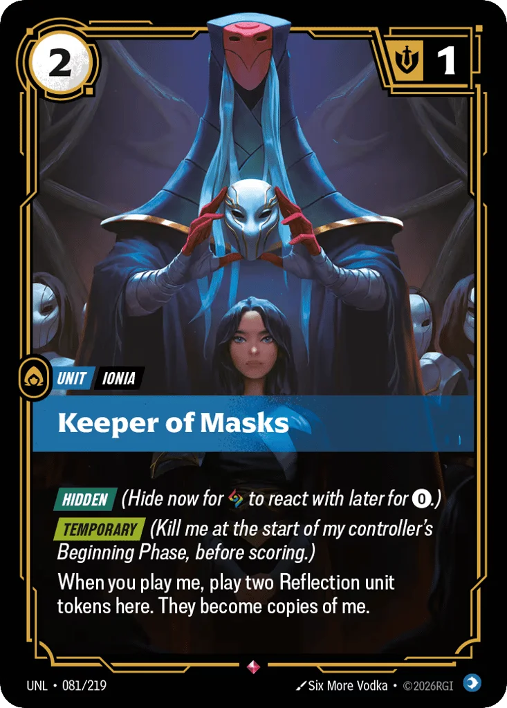Keeper Of Masks · Unleashed