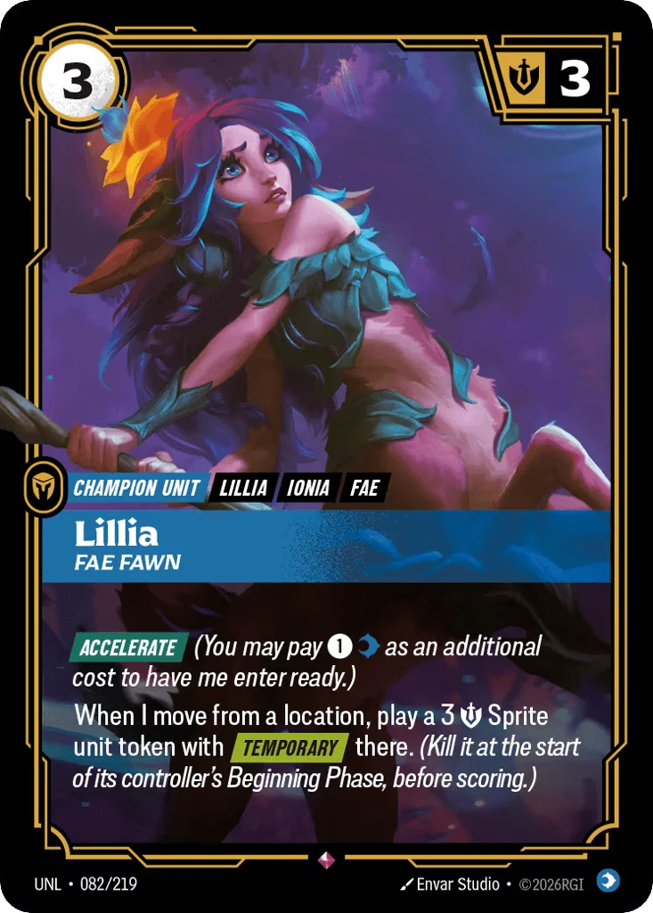 Lillia, Fae Fawn · Unleashed