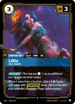 Lillia, Fae Fawn