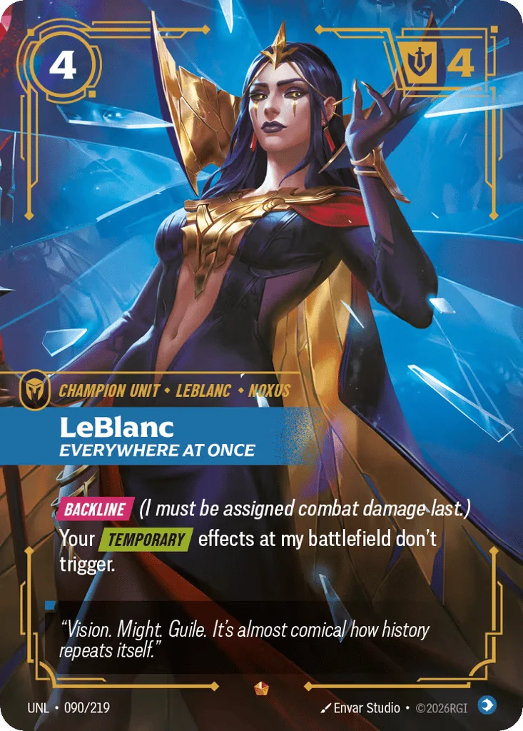 Leblanc, Everywhere At Once · Unleashed