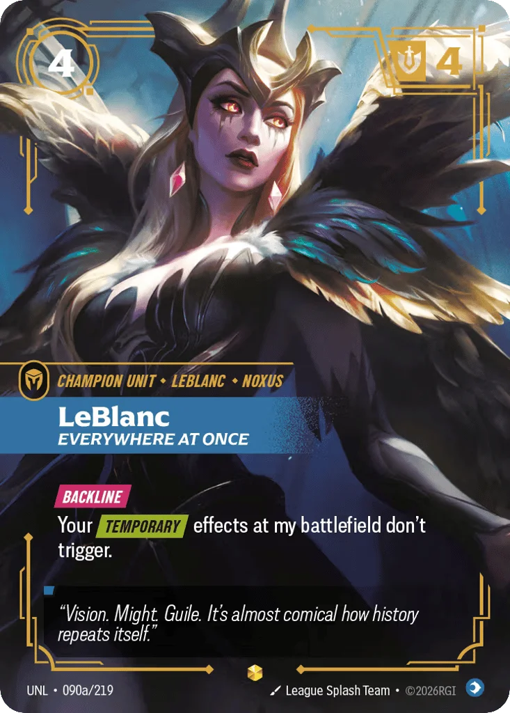 Leblanc, Everywhere At Once · Unleashed