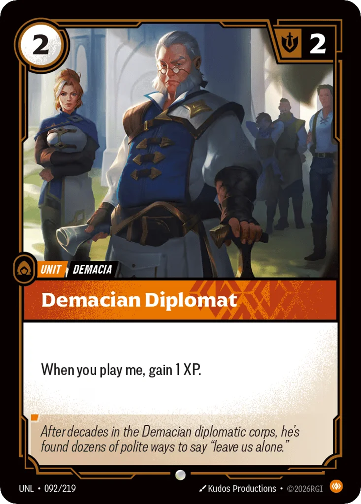 Demacian Diplomat · Unleashed