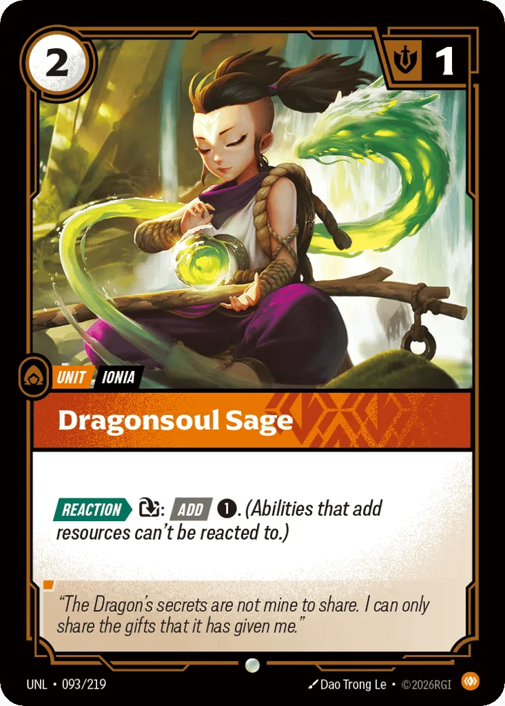 Dragonsoul Sage · Unleashed