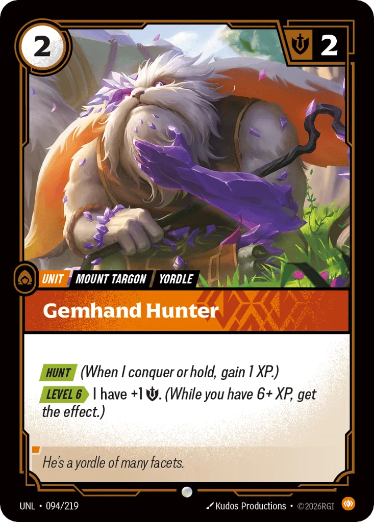 Gemhand Hunter · Unleashed