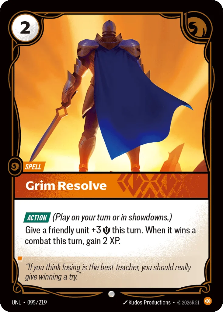 Grim Resolve · Unleashed