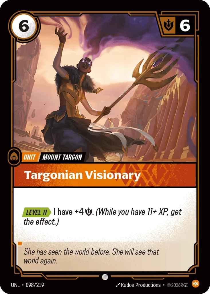 Targonian Visionary · Unleashed