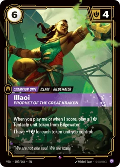 Illaoi, Prophet Of The Great Kraken