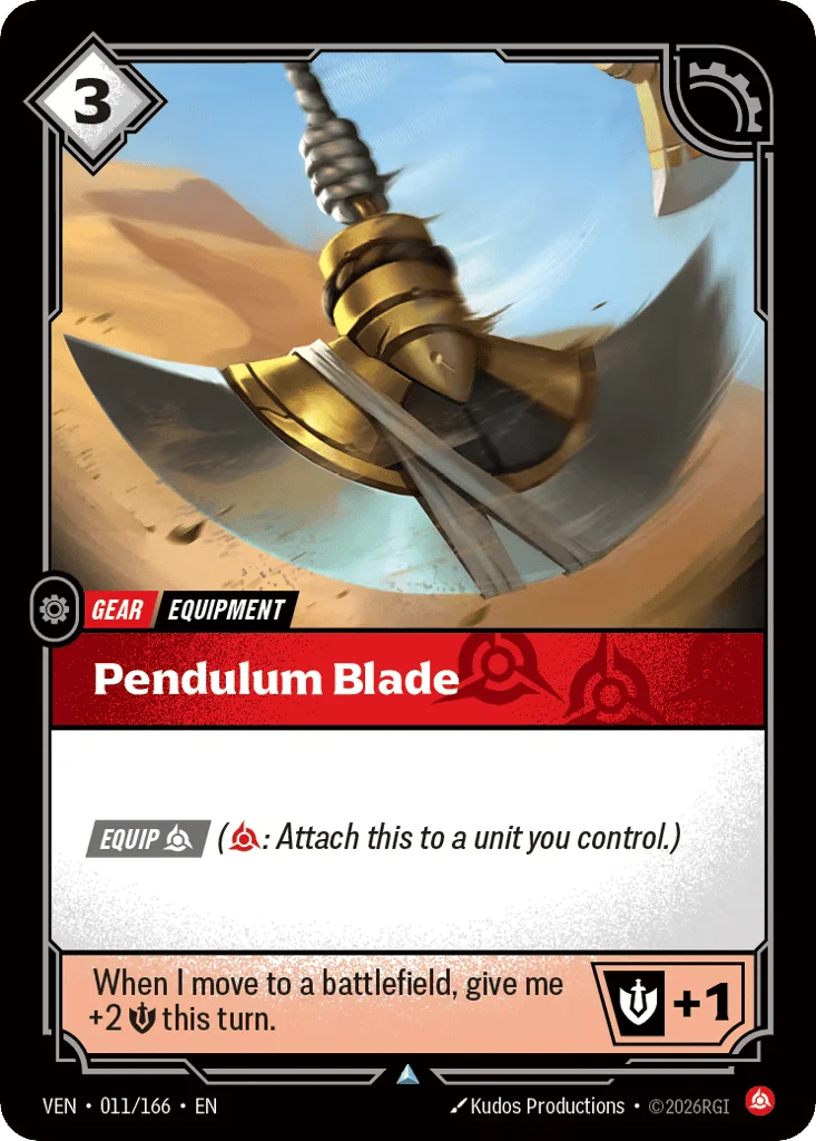 Pendulum Blade · Vendetta
