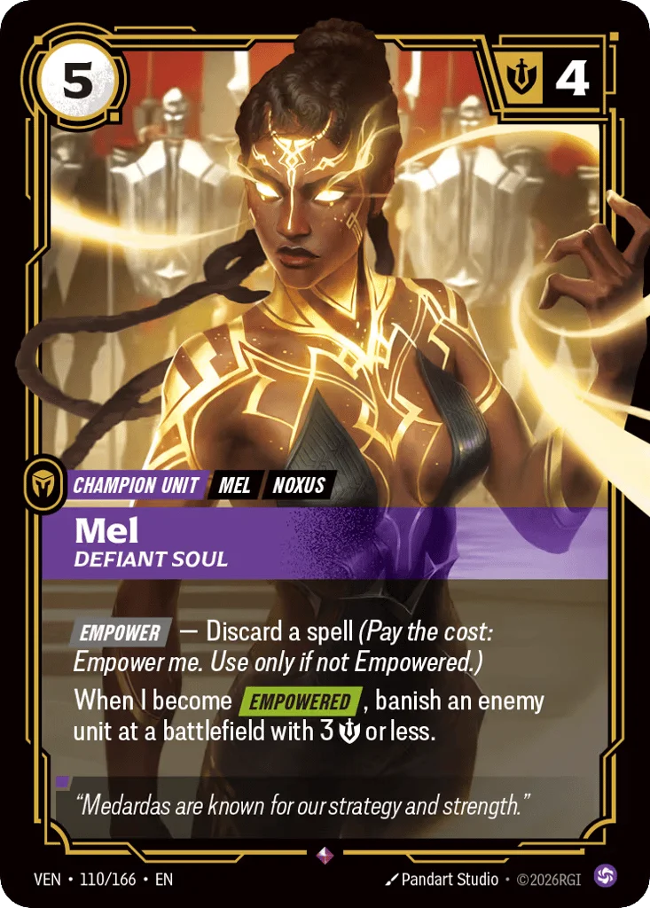 Mel, Defiant Soul · Vendetta