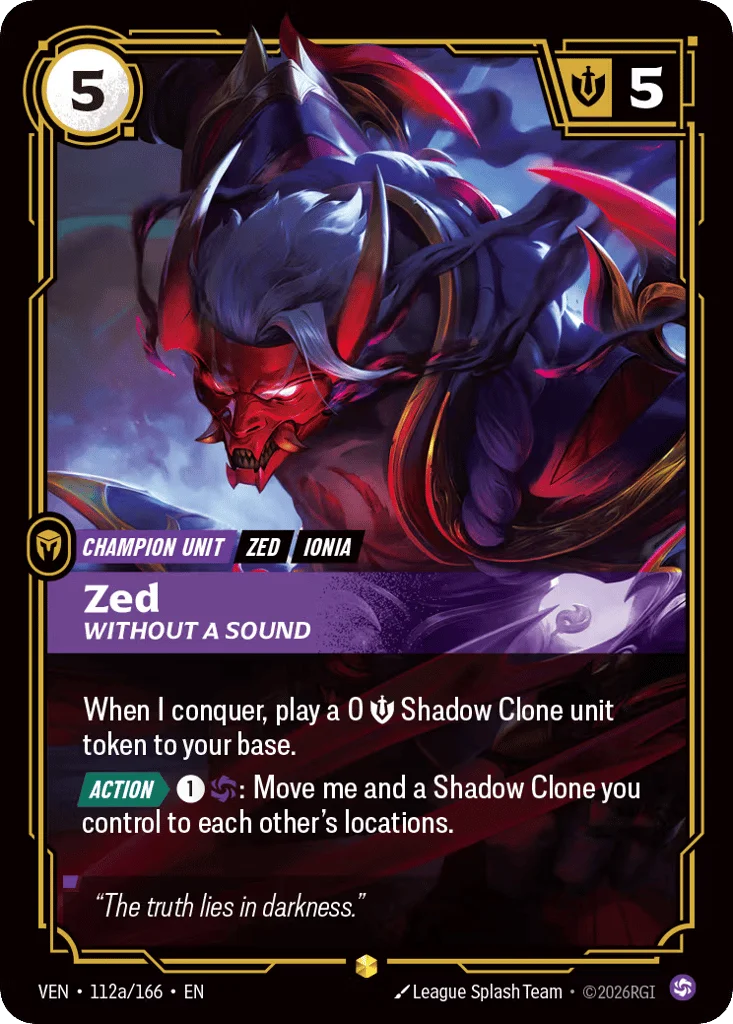 Zed, Without A Sound · Vendetta