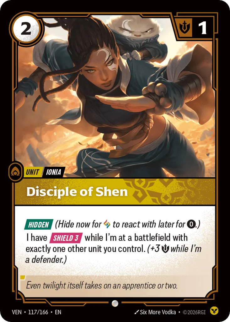 Disciple Of Shen · Vendetta
