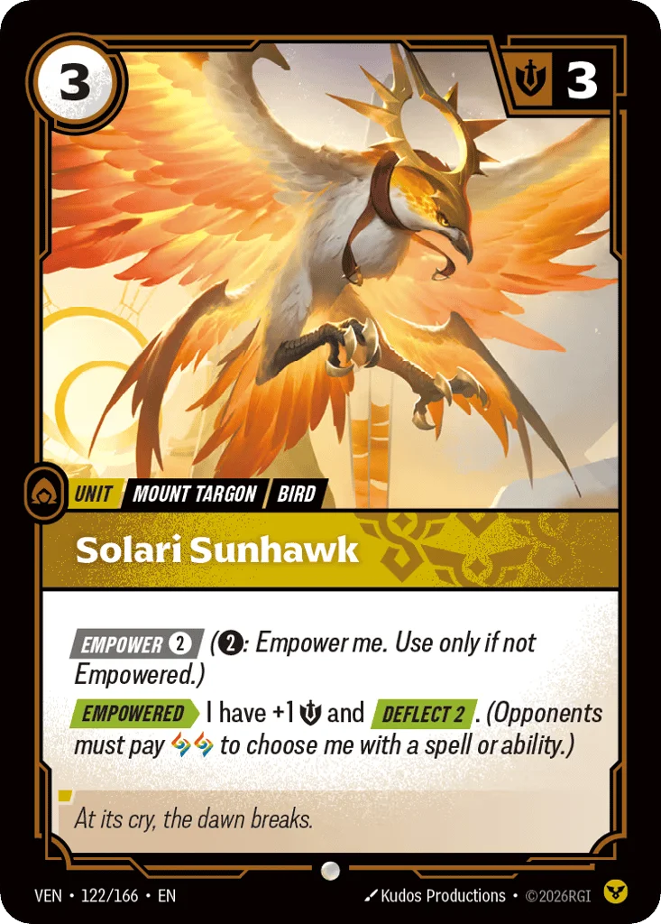 Solari Sunhawk · Vendetta