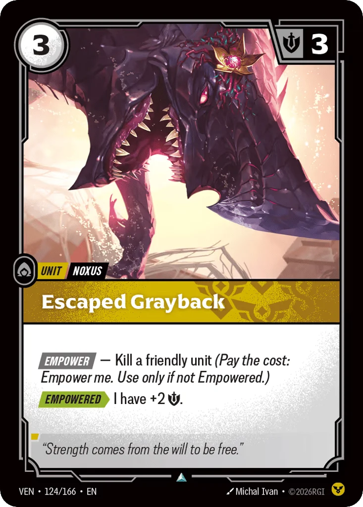 Escaped Grayback · Vendetta