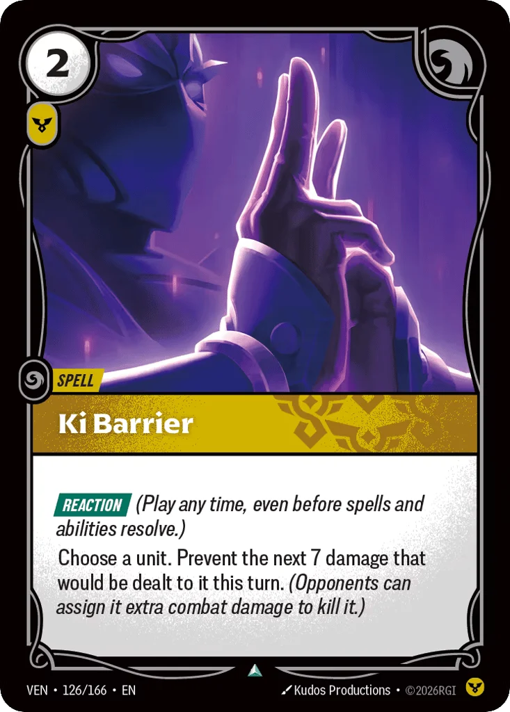 Ki Barrier · Vendetta