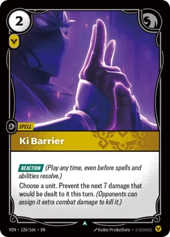 Ki Barrier