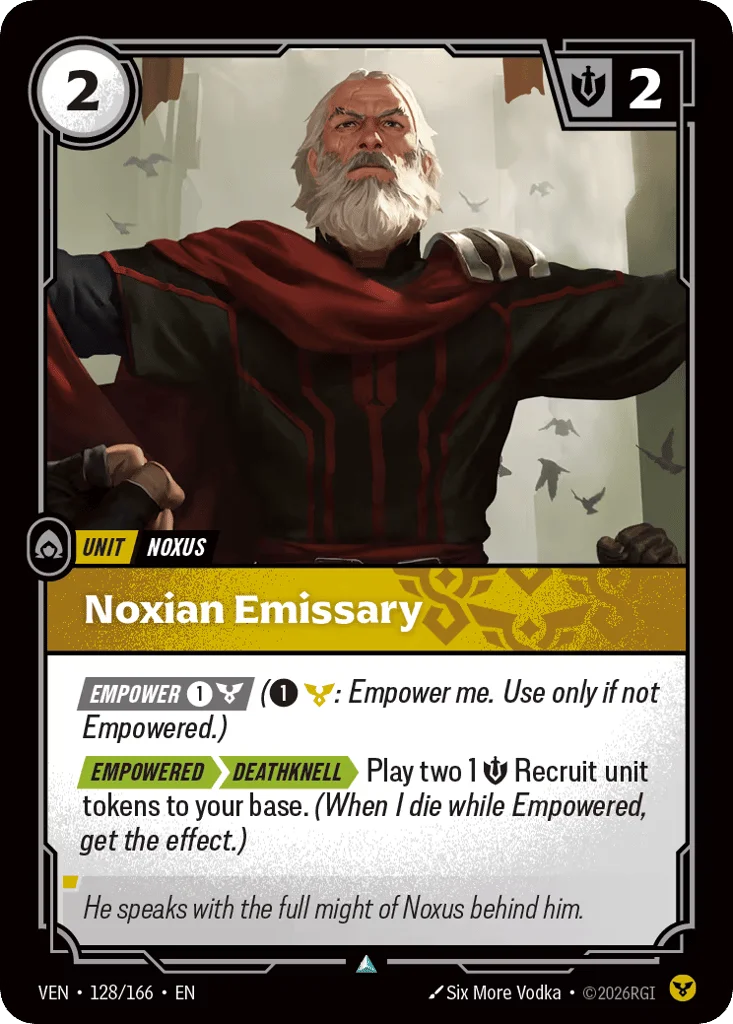 Noxian Emissary · Vendetta