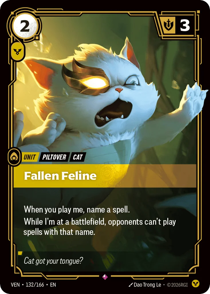 Fallen Feline · Vendetta