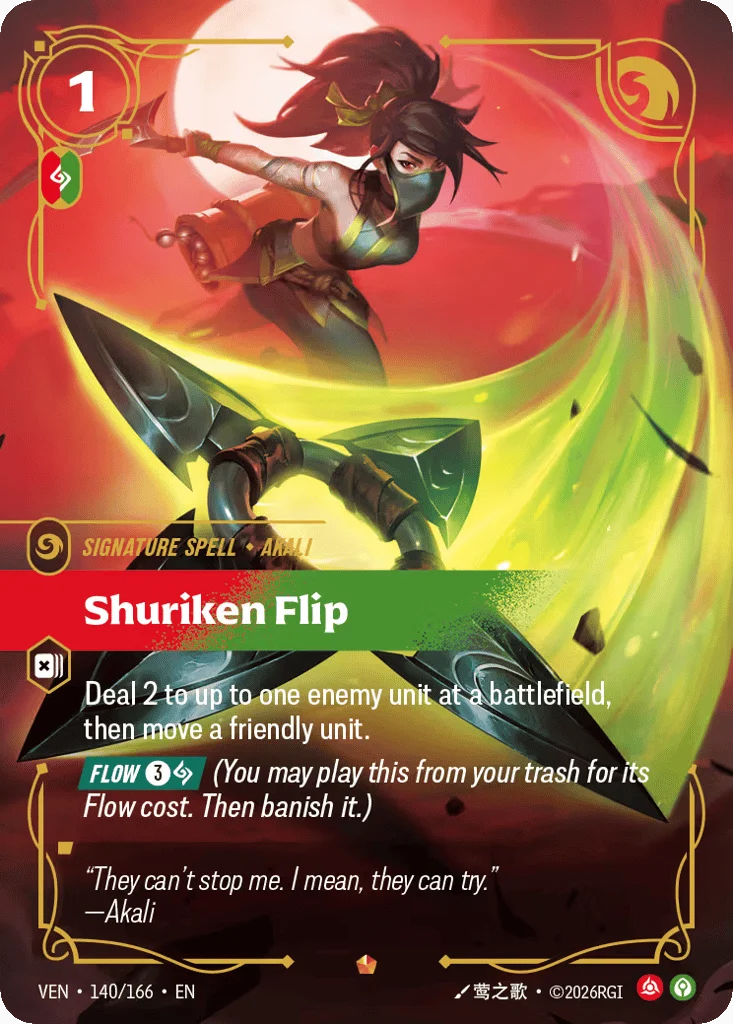 Shuriken Flip · Vendetta