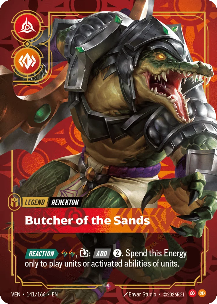 Butcher Of The Sands · Vendetta
