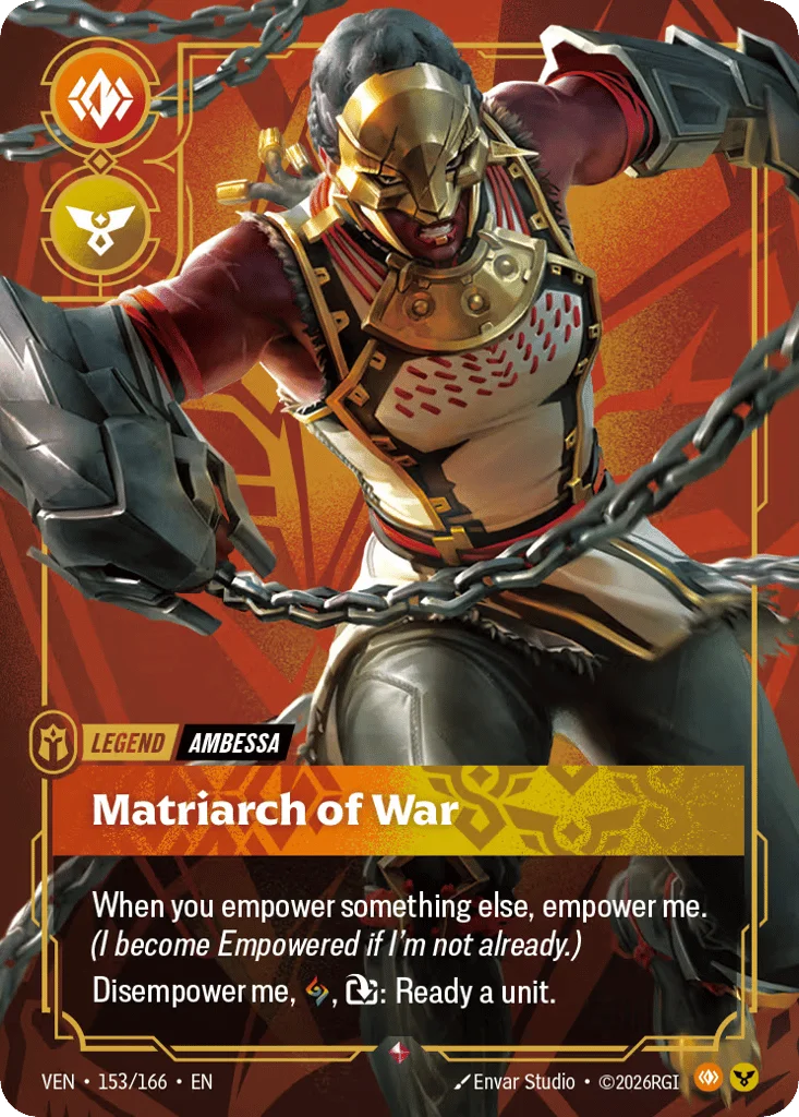 Matriarch Of War · Vendetta