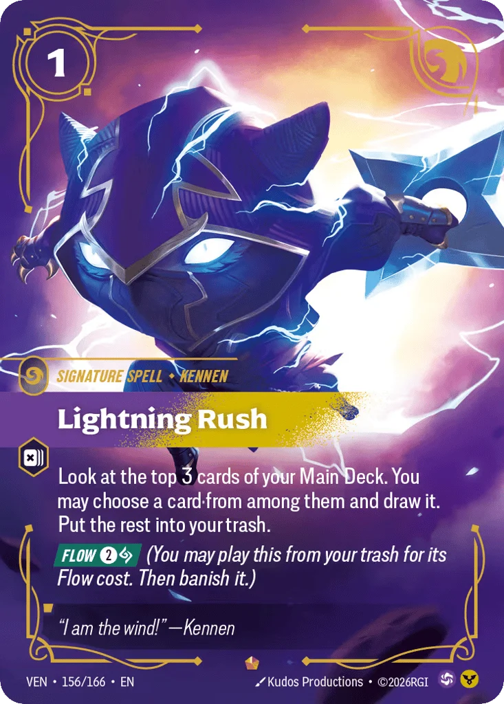 Lightning Rush · Vendetta