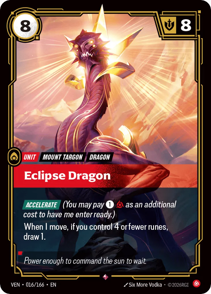 Eclipse Dragon · Vendetta