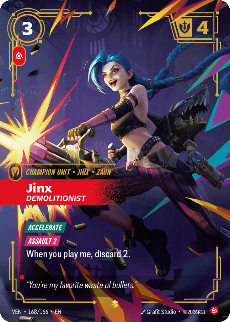 Jinx, Demolitionist · Vendetta