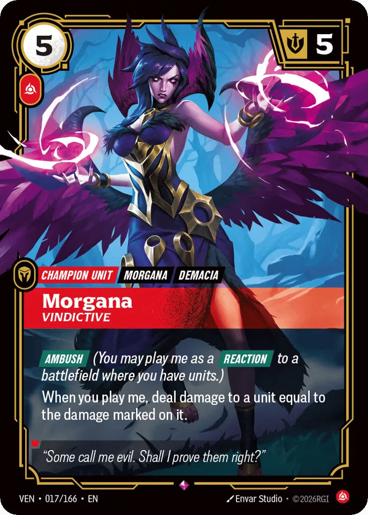 Morgana, Vindictive · Vendetta