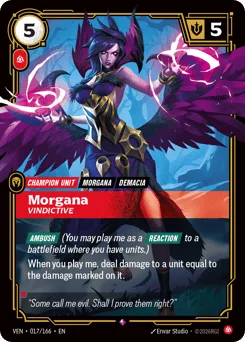 Morgana, Vindictive