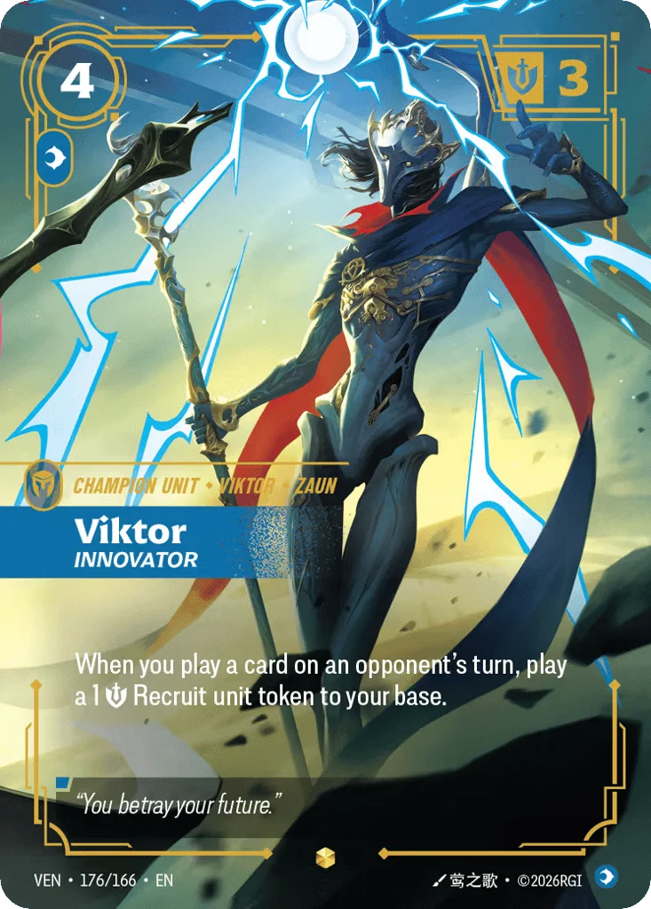 Viktor, Innovator · Vendetta