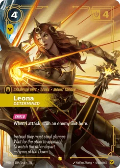 Leona, Determined