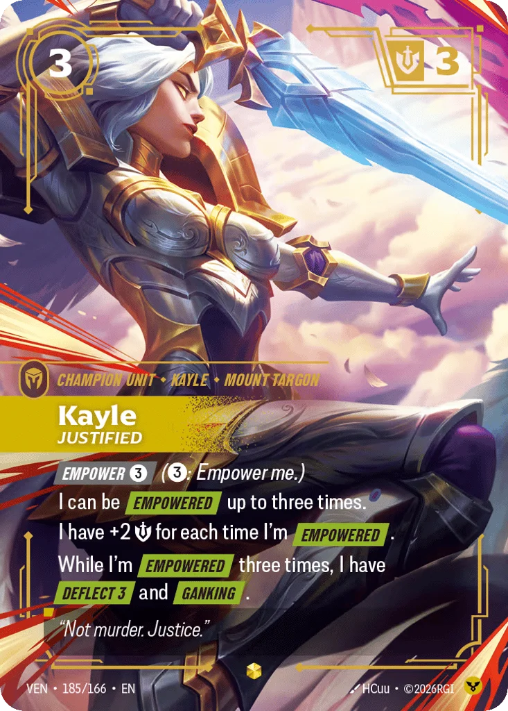Kayle, Justified · Vendetta