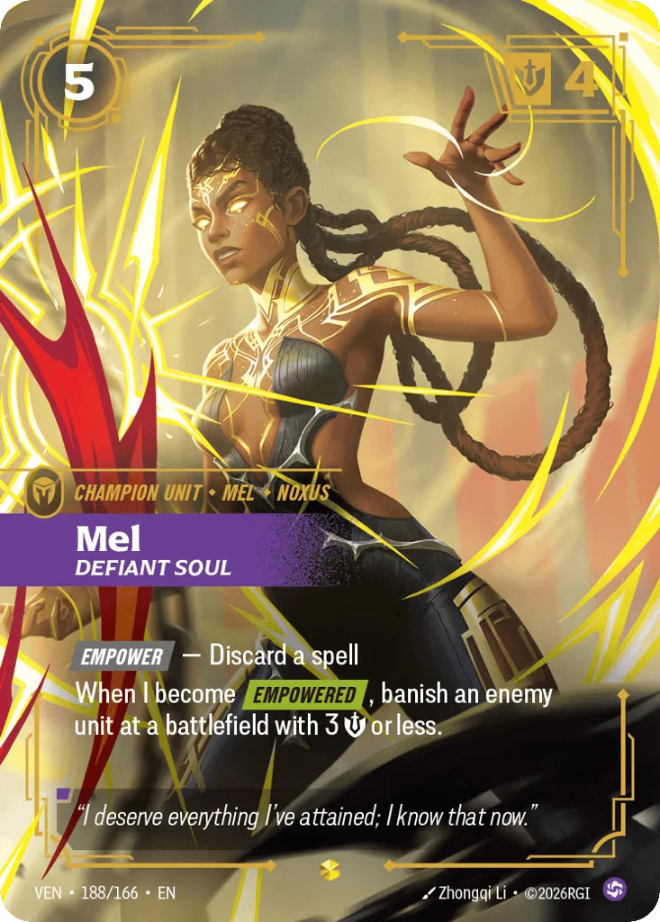 Mel, Defiant Soul · Vendetta